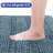  Comfydew Striped Teal Blue Bathroom Rug Set 3 Pieces Ultra Soft, Non Slip Chenille Toilet Mat, Absorbent Plush Shaggy Bath Mats for Bathroom, Bedroom, Kitchen-496211955-496211963