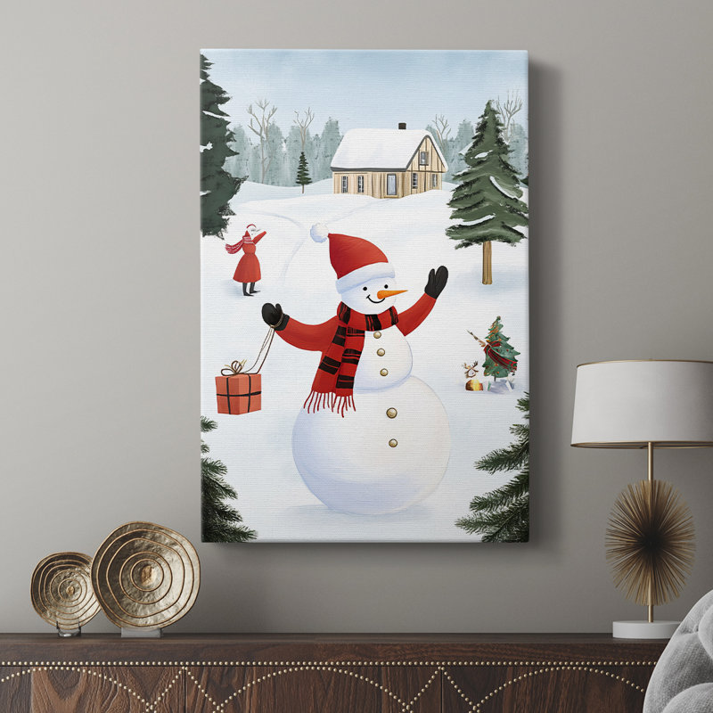 Art des Fêtes de Noël CCXLVII - galerie Cavas sur mesure, H 12 po x l 8 po