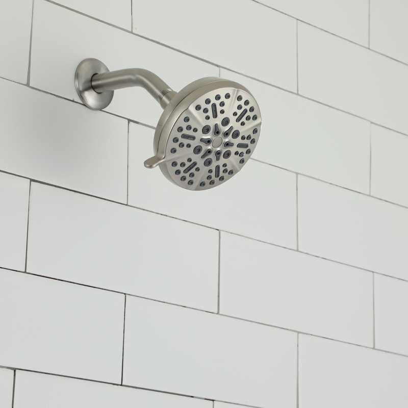 Fixed Shower Head 1.75 GPM, Brushed Nickle