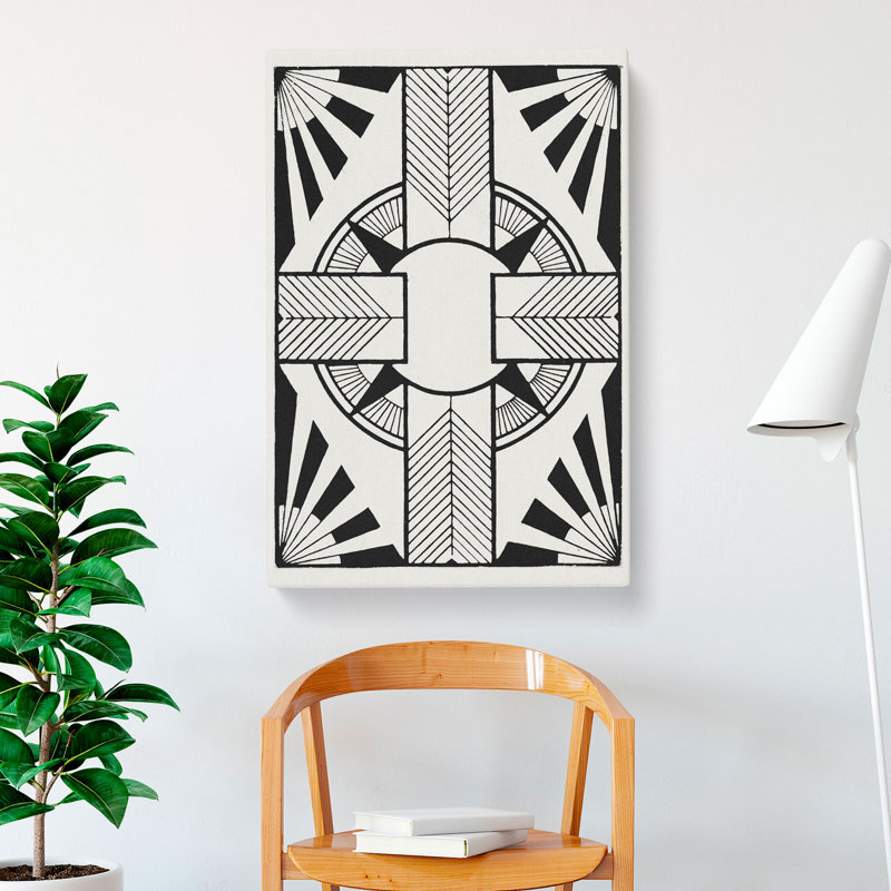 Ornament Vol.1 by Samuel De Mesquita - Wrapped Canvas Painting, 50cm H x 35cm W x 3cm D