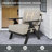 Aluminum 7 Piece Patio Chair Set, 7- Person Outdoor Seating Group -Patio Swivel Club Chairs, Couch and Tables-116794529
