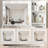 Vanity Desk with Mirror & Light
