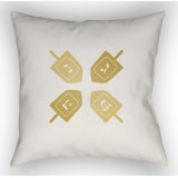 Indoor/Outdoor Reversible Throw Pillow