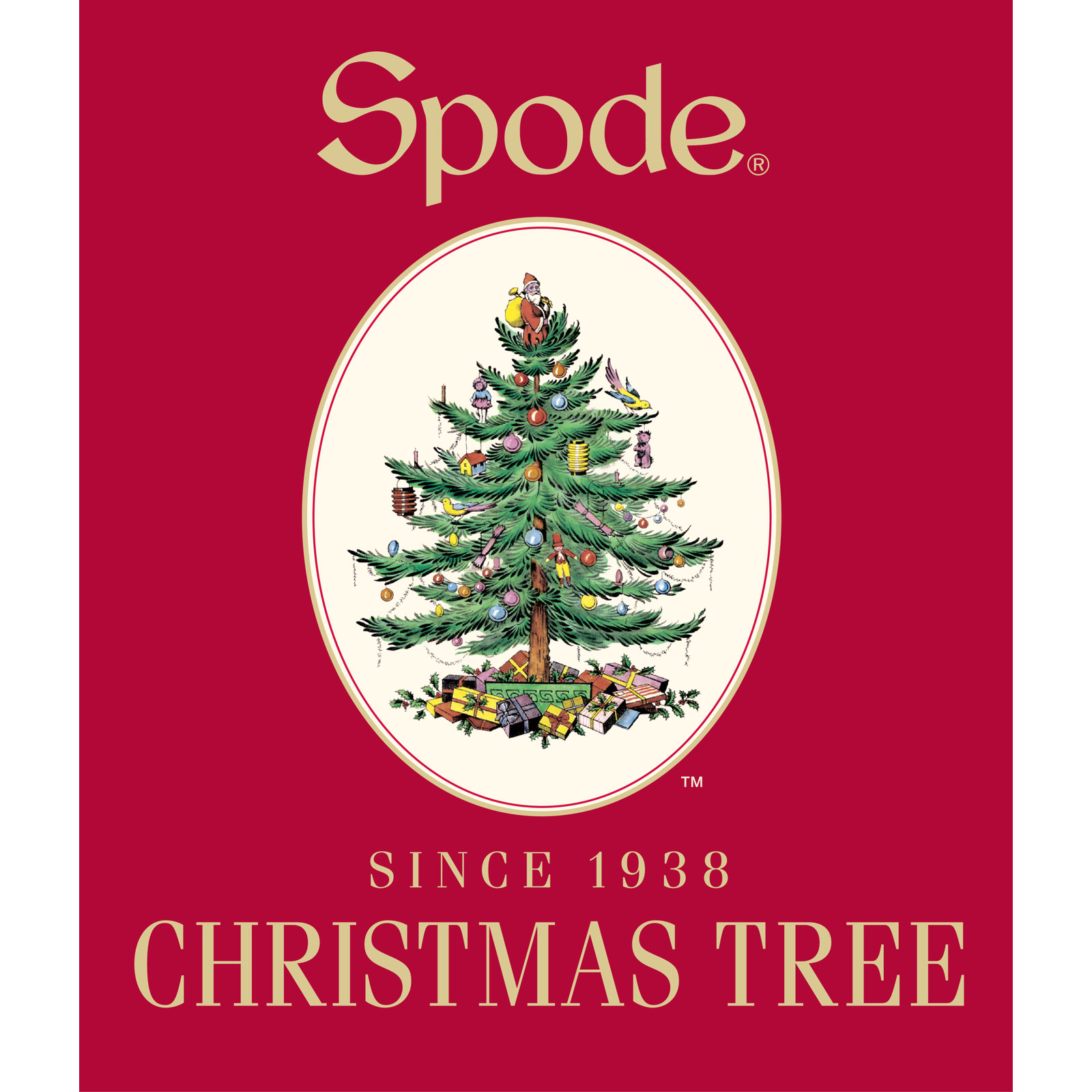 Spode Christmas Tree 5" Figurine