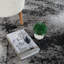Tapis gris / noir Felix lavable à la machine-218244450