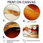 Harmonie de marbre contrastant - art mural abstrait en marbre, salon-1810285966-1810285968-1810285967