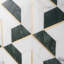 Decade Polished Marble And Brass Mosaic-1985278909