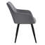40cm H Velvet Upholstered Armchair-1895732140-1895732138