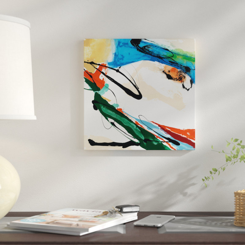 « fabriquer iv », impression sur toile, H 26 po x l 26 po x P 1,5 po, Toile tendue, Pas de tapis