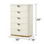 Commode 5 tiroirs La Pierre