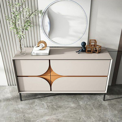 Armoire d'entrée italienne laquée minimaliste