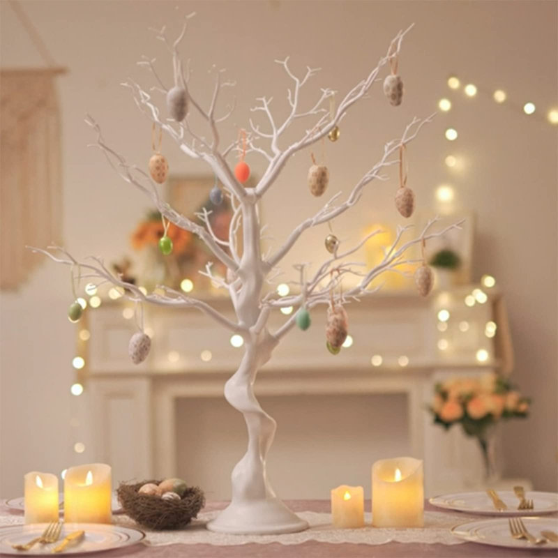 Decorative Ornament Display Tree for Tables, 22.80" H x 10" W x 5.12" D