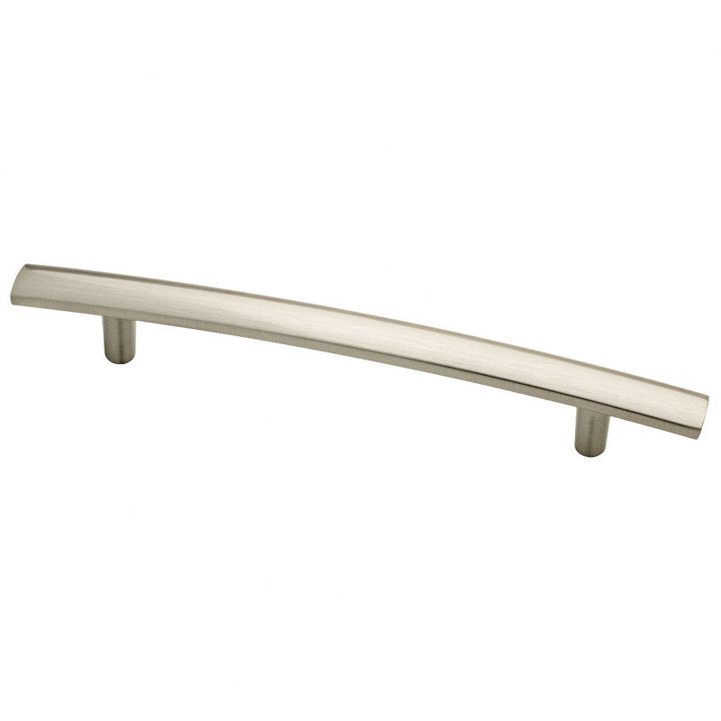 Amelia Satin Nickel Arch Cabinet Pull with Mounting Hardware