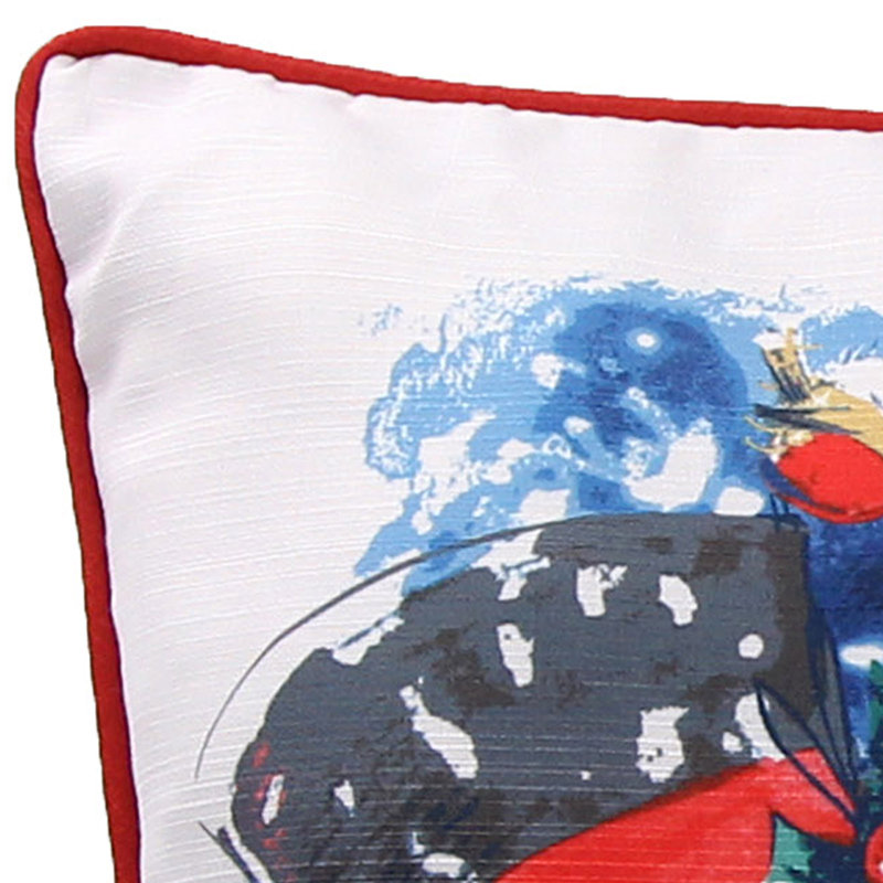 18" x 18" Indoor Throw Pillow, Merry Merry