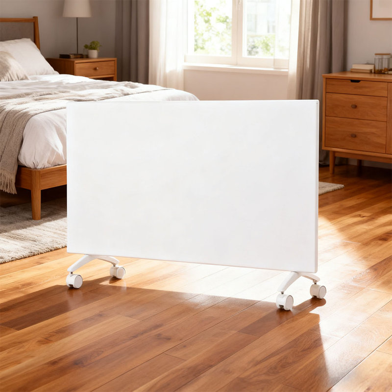 Breeins Wall Mounted Space Heater with Adjustable Thermostat, 6824, 50cm H x 76cm W x 24cm D