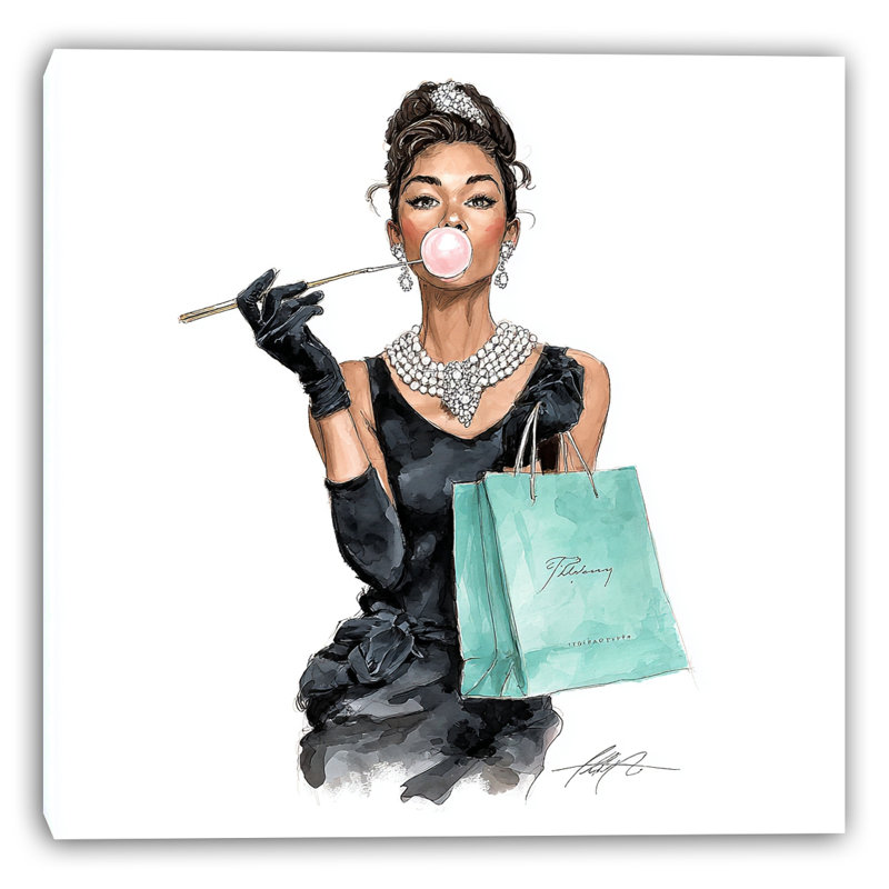 Art chic sur toile tendue, H 40 po x l 40 po