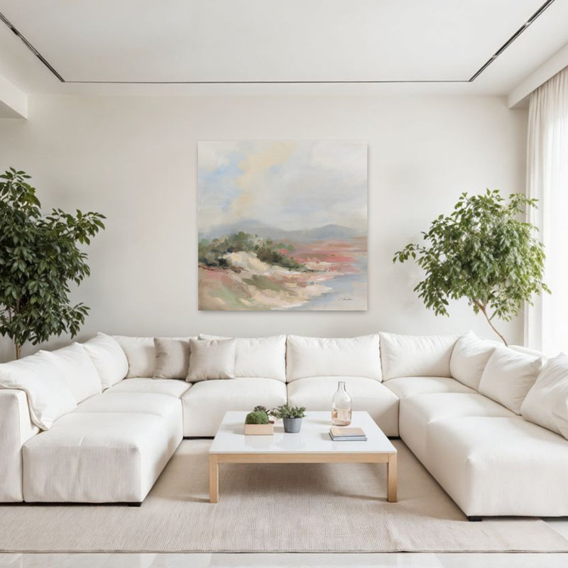 Clouds Whisper, art contemporain, H 48 po x l 48 po