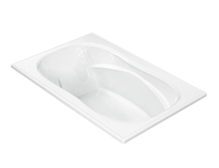 Hartwell DoloMatte 72" x 48" Drop in Soaking Solid Surface Bathtub