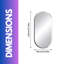 Bernathe Oval Mirror