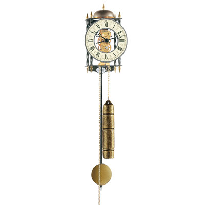 Tyrol Metal Wall Clock