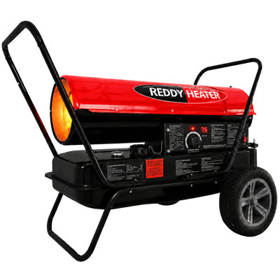 Reddy Heater 135,000 BTU Forced Air Kerosene Heater, Diesel - RFA135CV-2