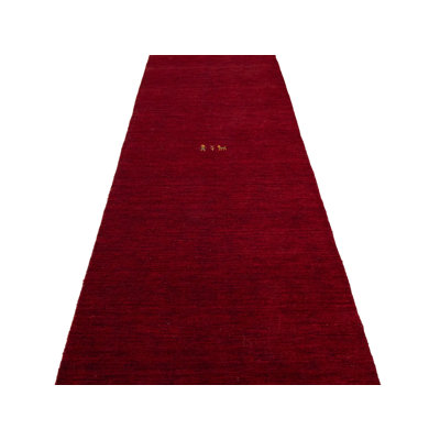 Tapis Gabbeh tissé à la main sans perte, 100% laine, de couleur unie, résistant à la décoloration et aux taches, durable