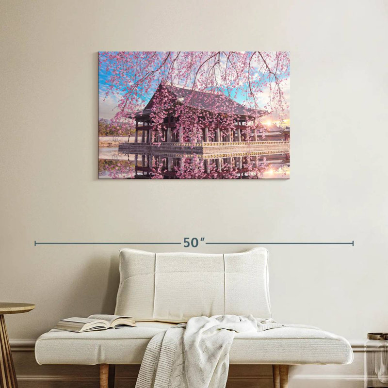 Lilie Seoul Cherry Blossoms, 24" H x 36" W