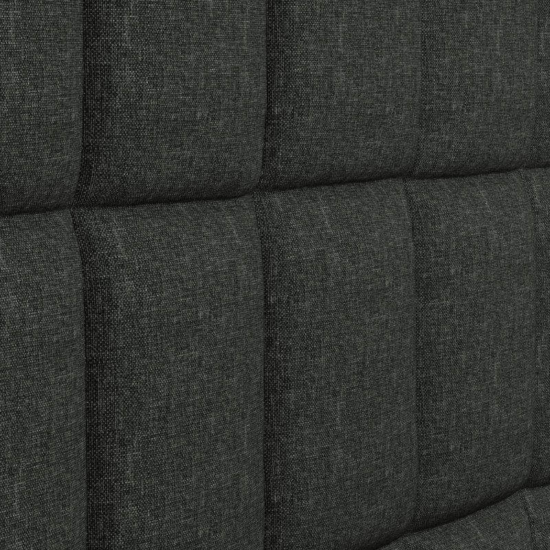 Ahitana Upholstered Headboard, Twin, Dark Gray