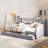 Upholstered Platform Bed With Drawers