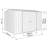 Absco Premier 10 ft. W x 10 ft. D Metal Storage Shed-92300889