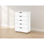 Commode 5 tiroirs 46,46 po H