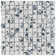 Strawberry Fields 11-5/8" x 11-5/8" Porcelain Mosaic Floor and Wall Tile