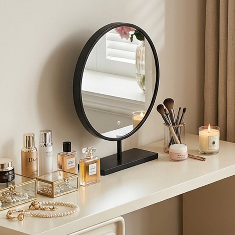 Younes Cream Makeup Vanity -Mirror