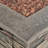 32'' STONE SQUARE MGO FIRE PIT W/ GREY TOP- 40,000 BTU