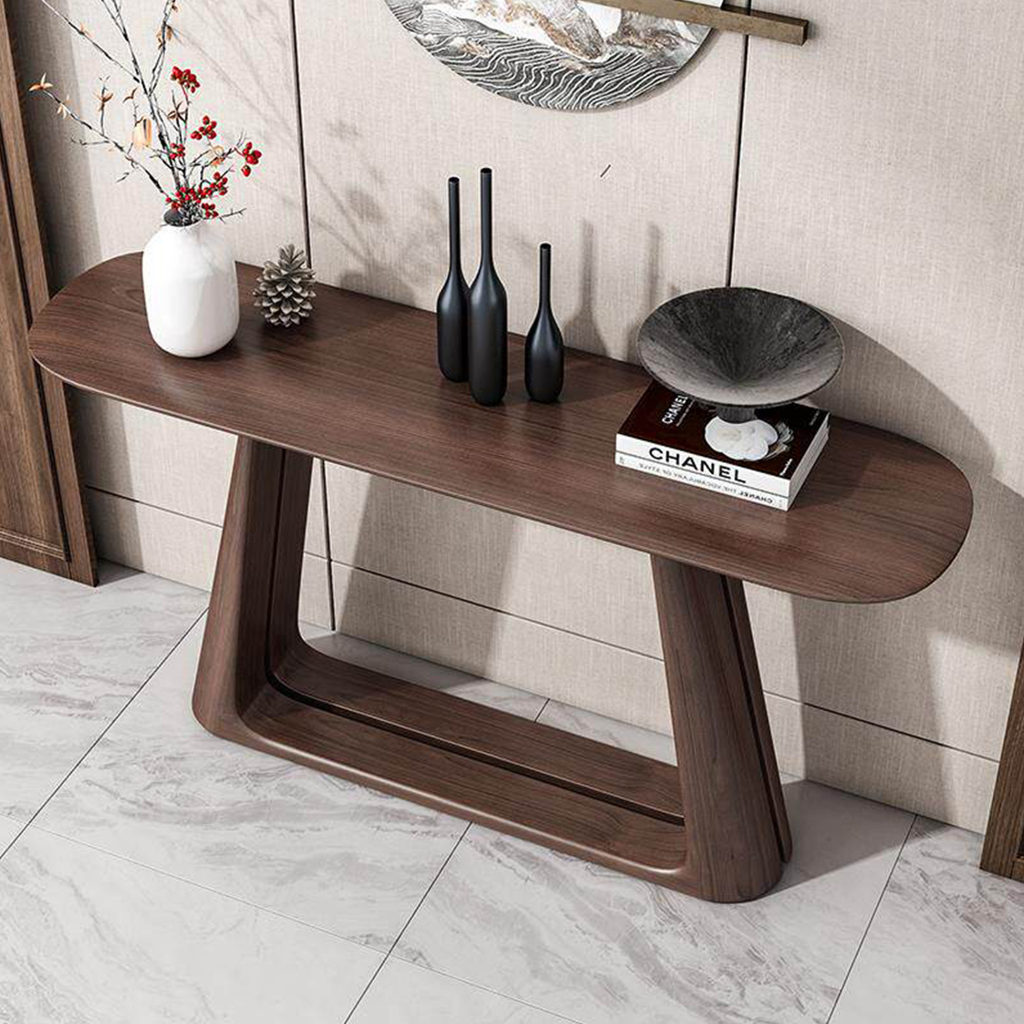 Latitude Run® New Chinese-style solid wood console table. | Wayfair