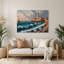 Art mural en métal gris nautique-1285734130