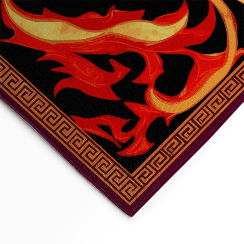 Vine Of Eternity Indoor And Outdoor Area Rug, Rectangle 9' x 12'