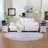 18'' W Farmhouse White  Side Table with Charging Station-565678380