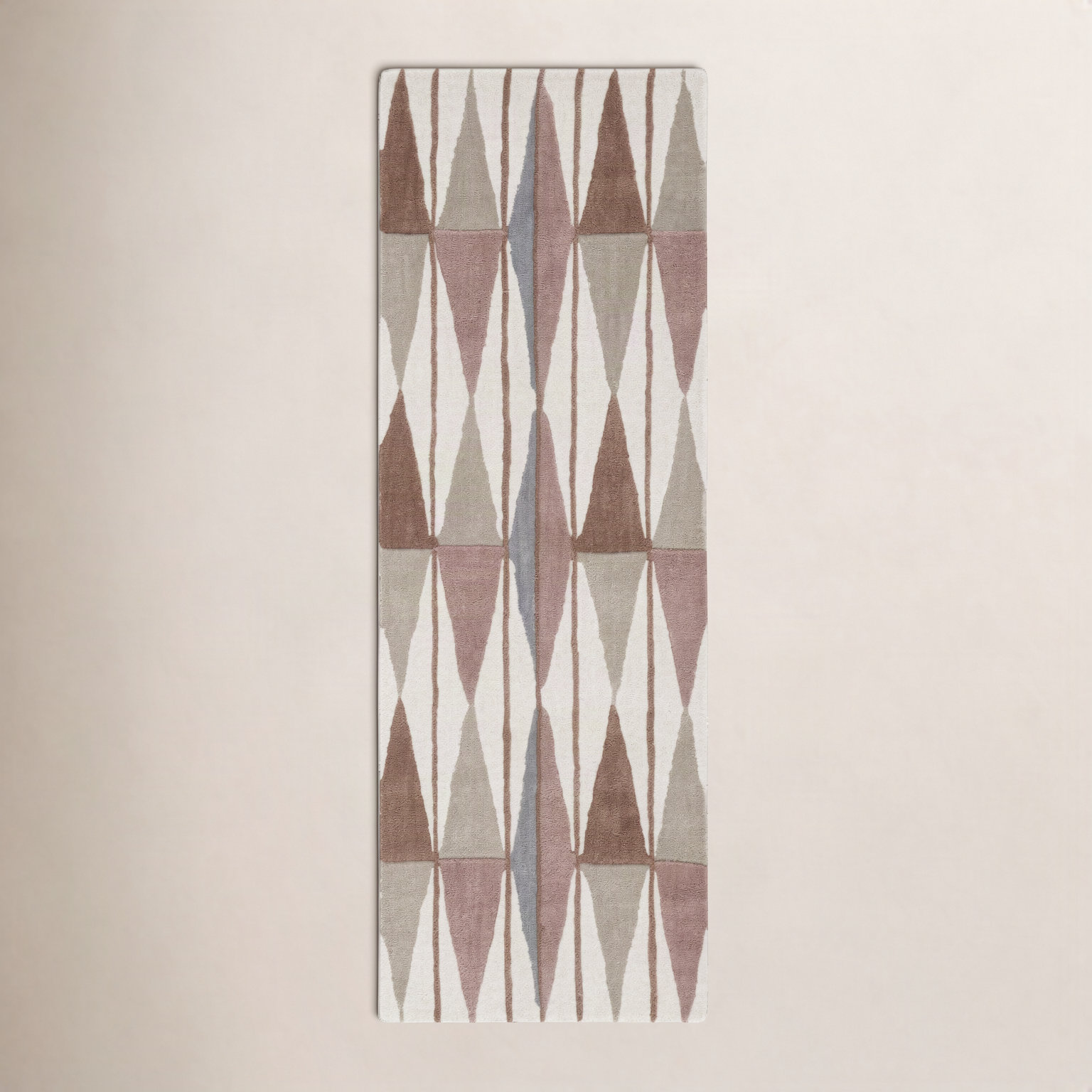 Woodcliff Hand-Tufted Geometric Rug, Rectangle 2'6" x 8'
