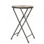 Table de bout en argent