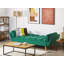 Weyburn 3 Seater Velvet Sleeper-220990942
