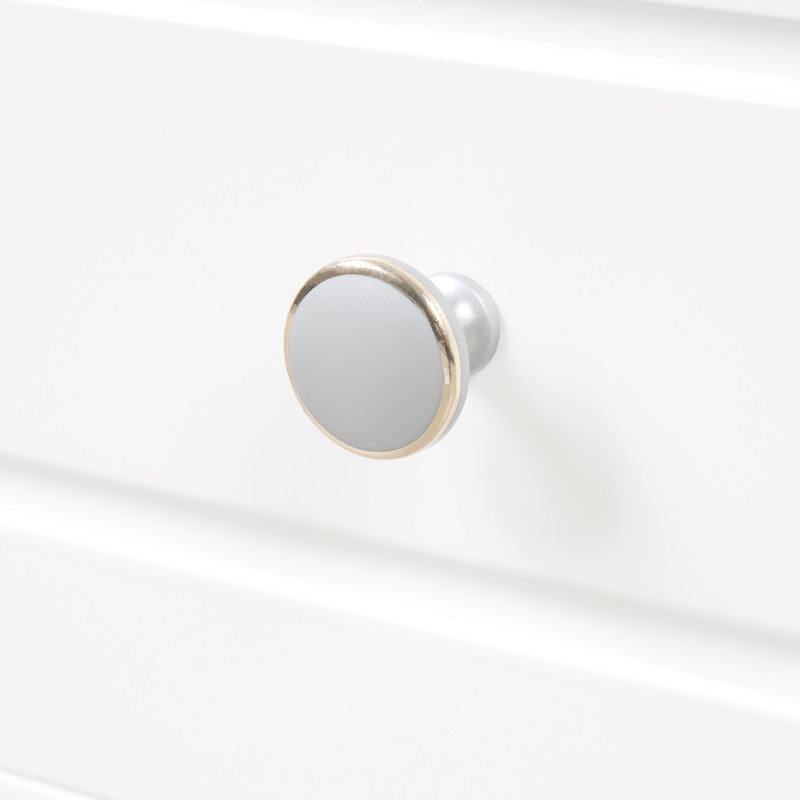 Meuble-lavabo de 20 po avec lavabo, armoire de salle de bain avec porte en verre à fermeture douce, tiroir, Blanc