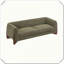 Canapé Boucle Sherpa pour un intérieur douillet et élégant-421094745