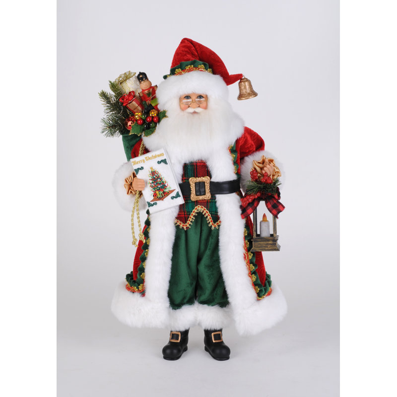 Lighted Christmas Stories Santa Small