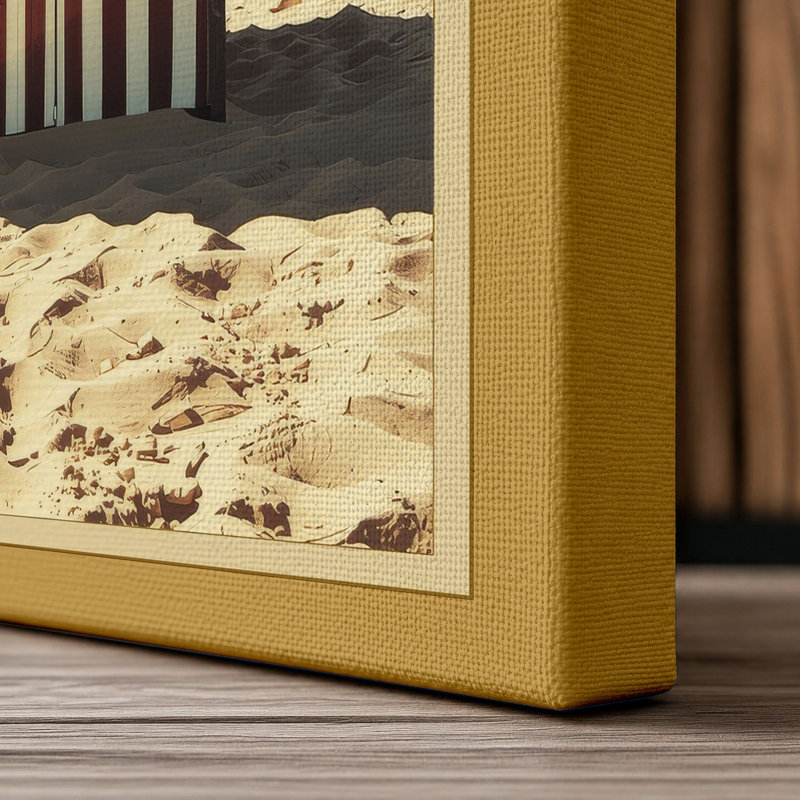 Print, Ochre Border, 30x20 - 76.2 x 50.8 cm