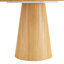 Table de salle à manger moderne et minimaliste en bois aggloméré à texture de bois. Le bureau d'ordinateur. La table de jeu. Convient pour la salle à manger, le salon, la terrasse et la cuisine.-573363869