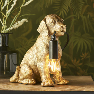 Isaacs Resin Novelty Lamp