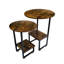 2 tables gigognes avec rangement Luckner-345139629