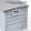 Couvercle de rangement extérieur pliable 75 gallons-113438171