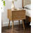 Ember Wood Mid-century Modern Nightstand-33960438